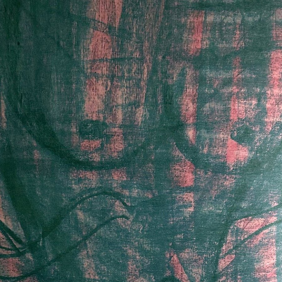 God's Armor — figure drawn into deep green