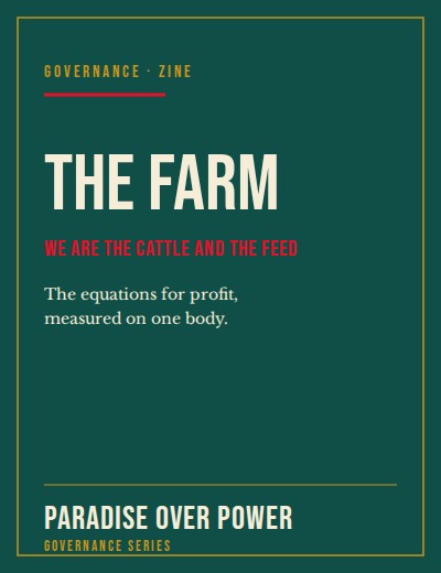 The Farm: We Are the Cattle and the Feed, cover