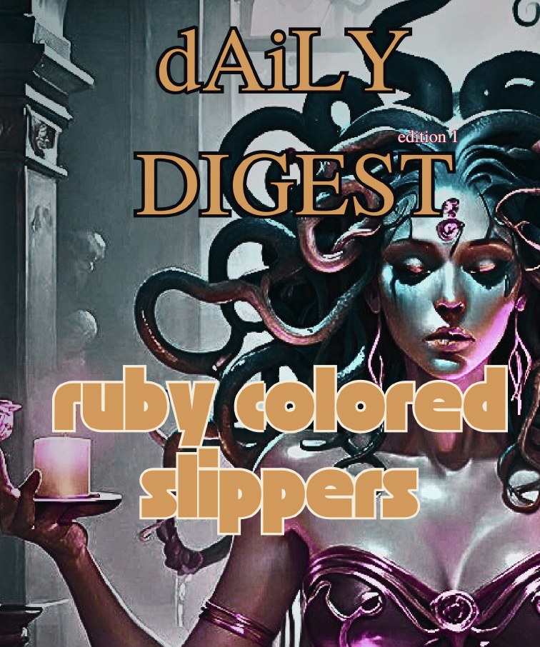 Ruby Colored Slippers, cover